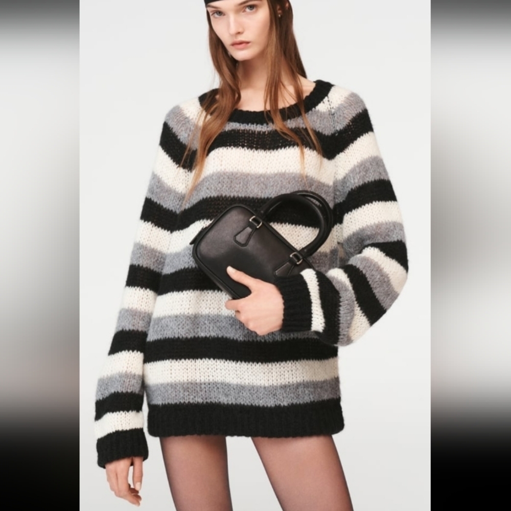 Zara Steven Meisel Knit Sweater